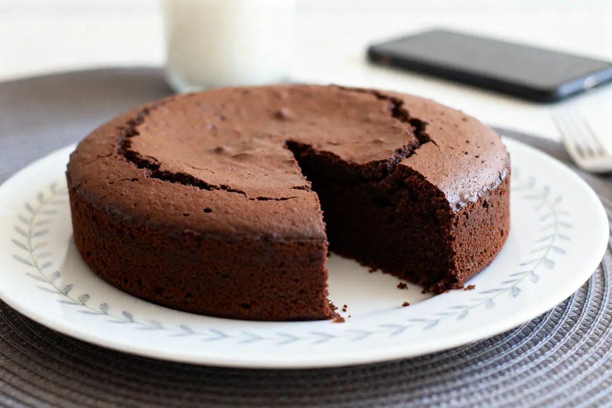 Gâteau rapide au chocolat fondant et ultra facile à faire