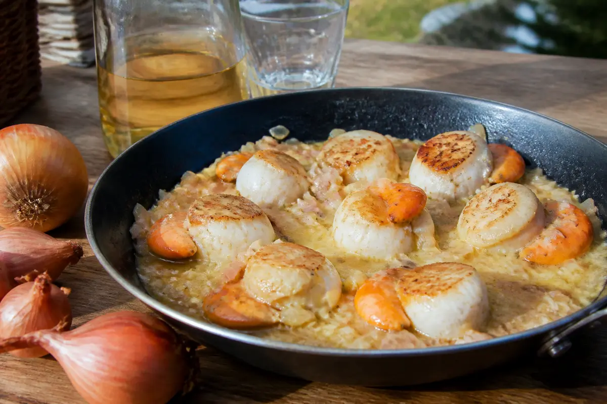 Coquilles Saint-Jacques à la Bretonne : Recette facile et rapide !